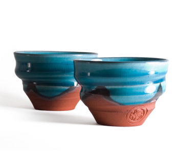 ninshu kyoto hand-made ceramic Sokuu blue